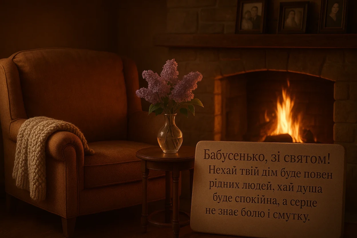 Привітання для бабусі
