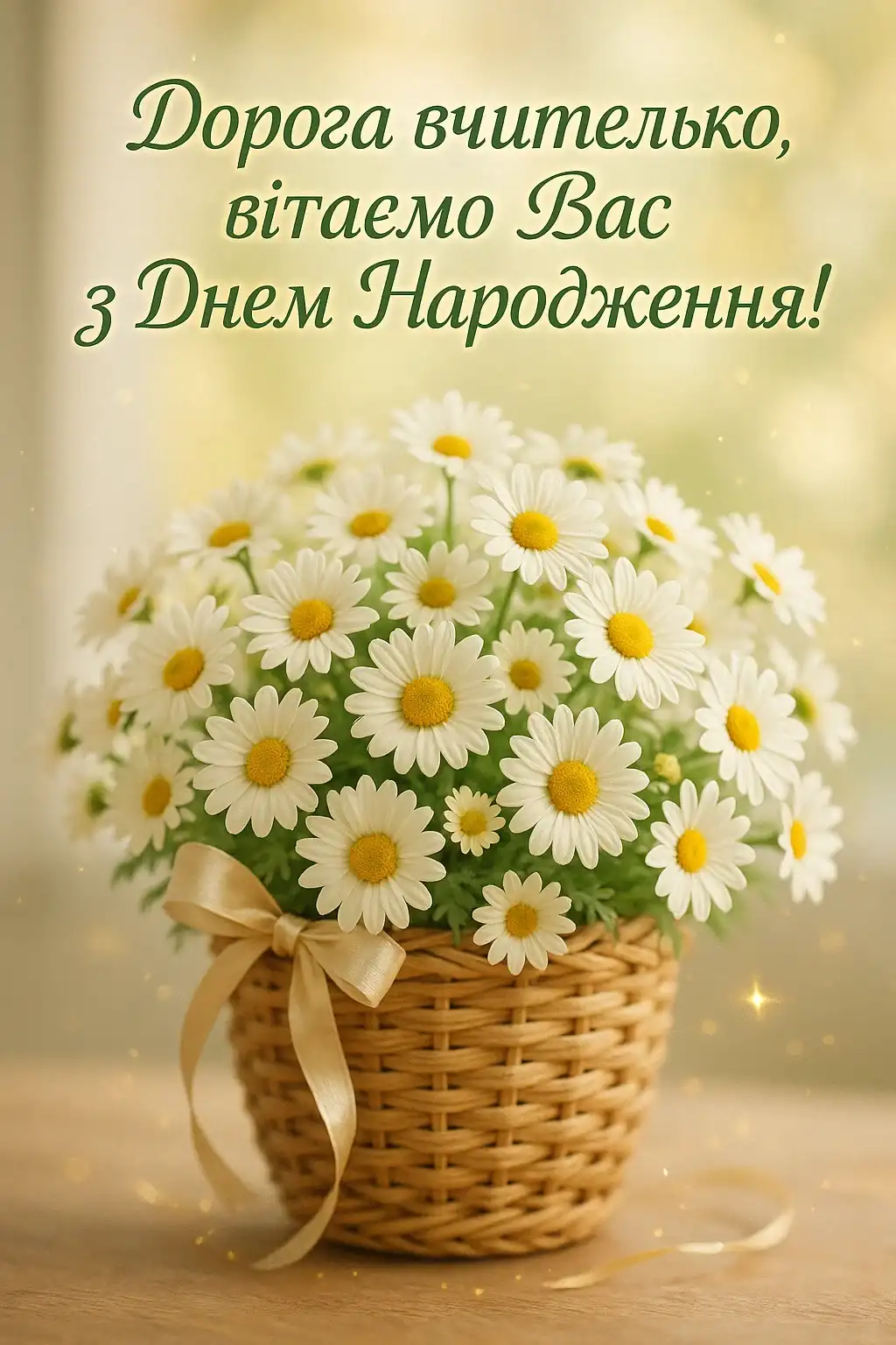 Привітання з днем народження вчительці класного керівника