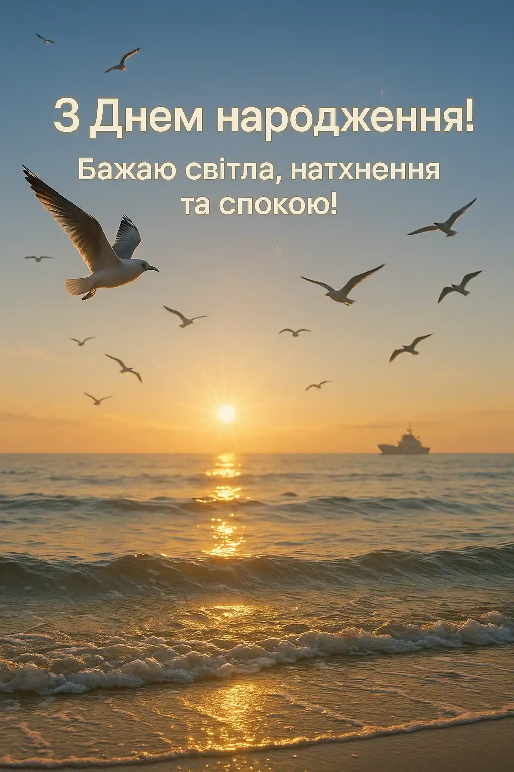 Привітання з днем народження простими словами