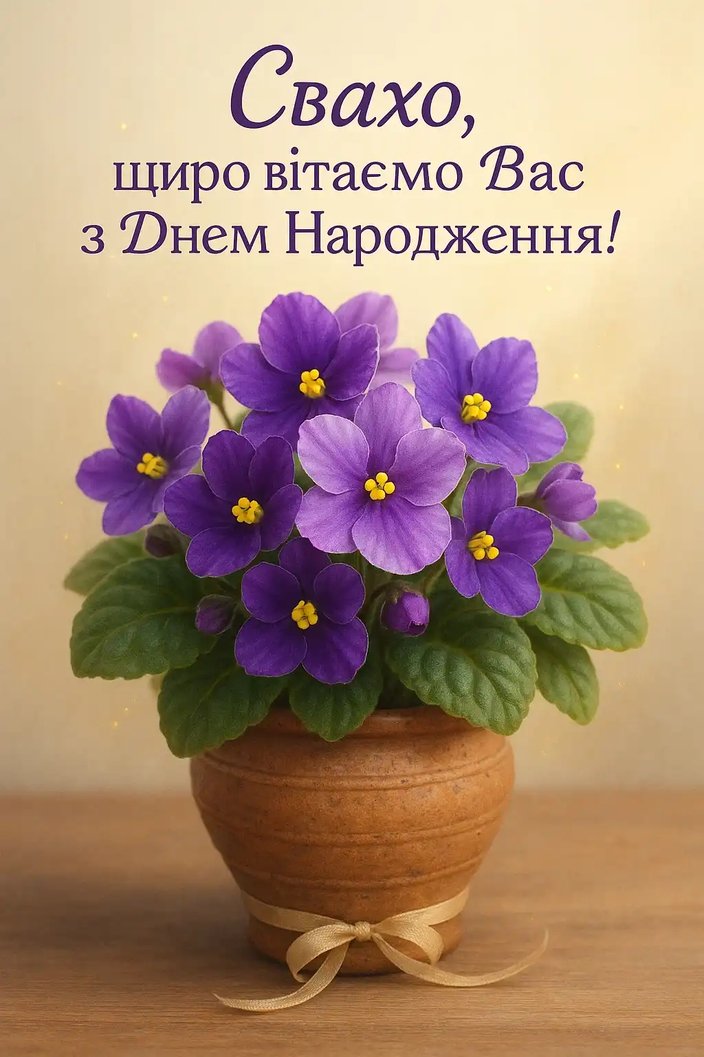 Привітання з днем народження свасі