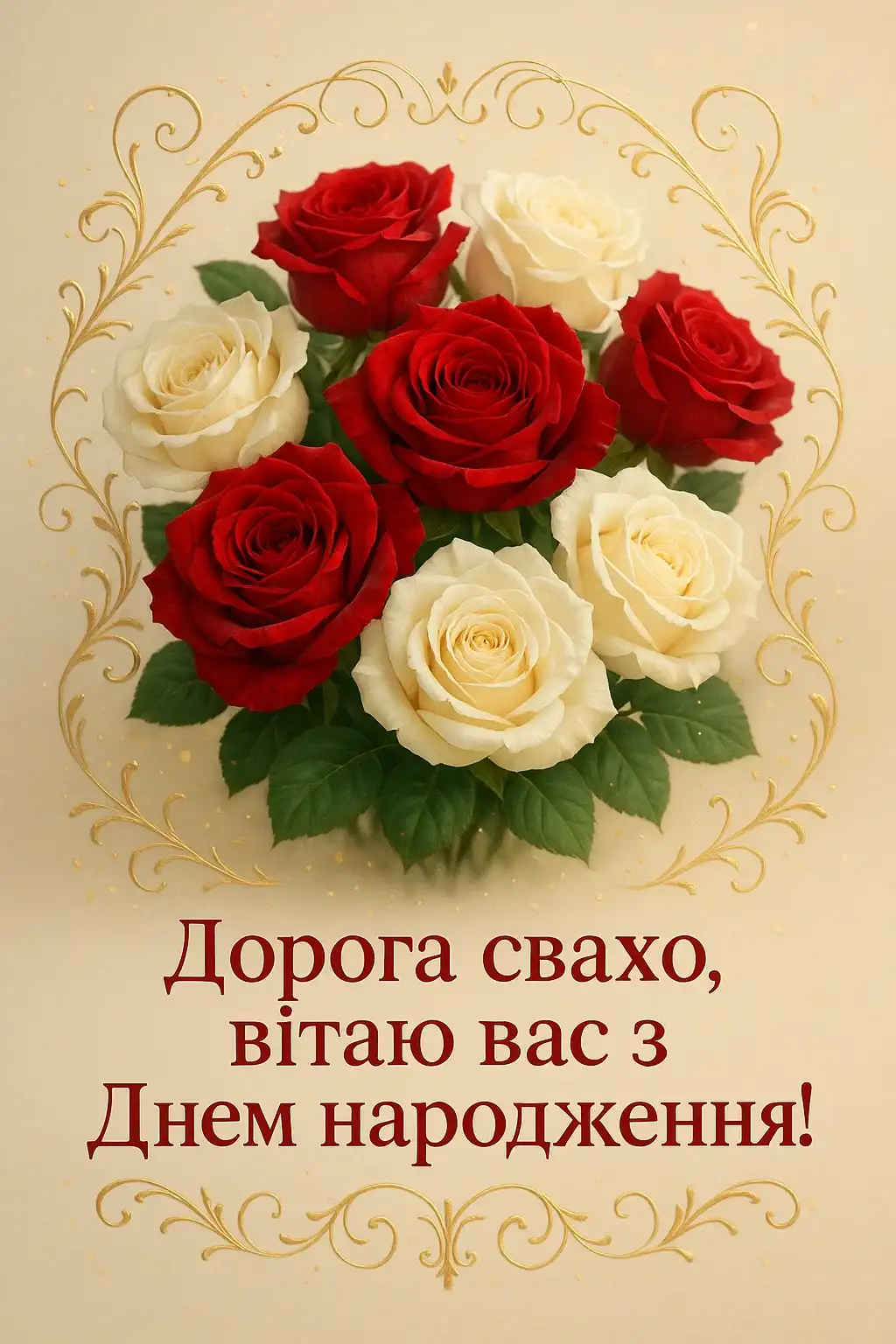 Привітання з днем народження свасі