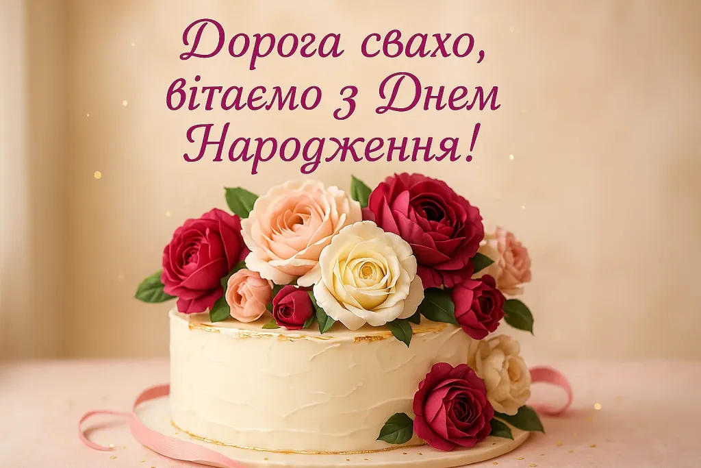 Привітання з днем народження свасі