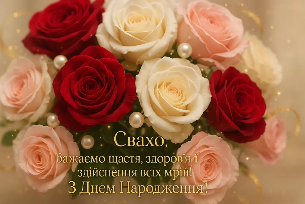 Привітання з днем народження свасі