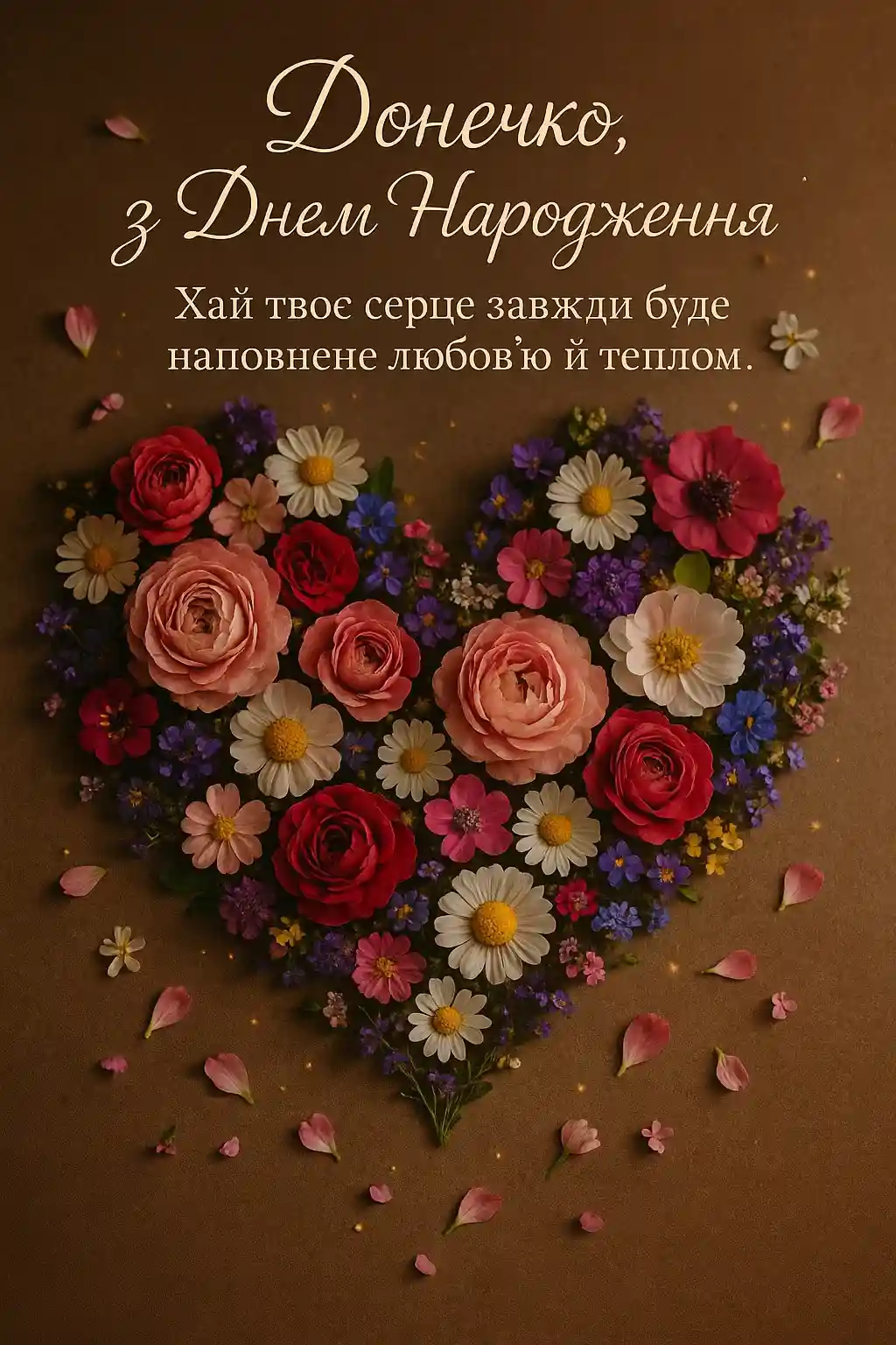 Короткі привітання з днем народження донечці