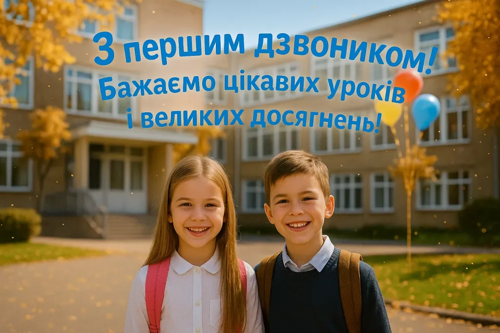 Привітання з навчальним роком