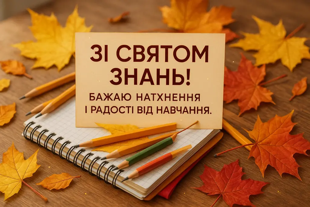 Привітання з навчальним роком