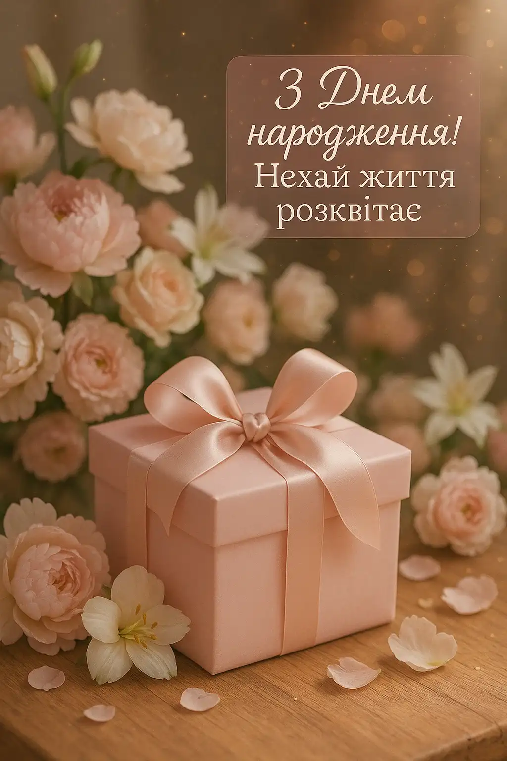 Привітання з днем народження для дівчат