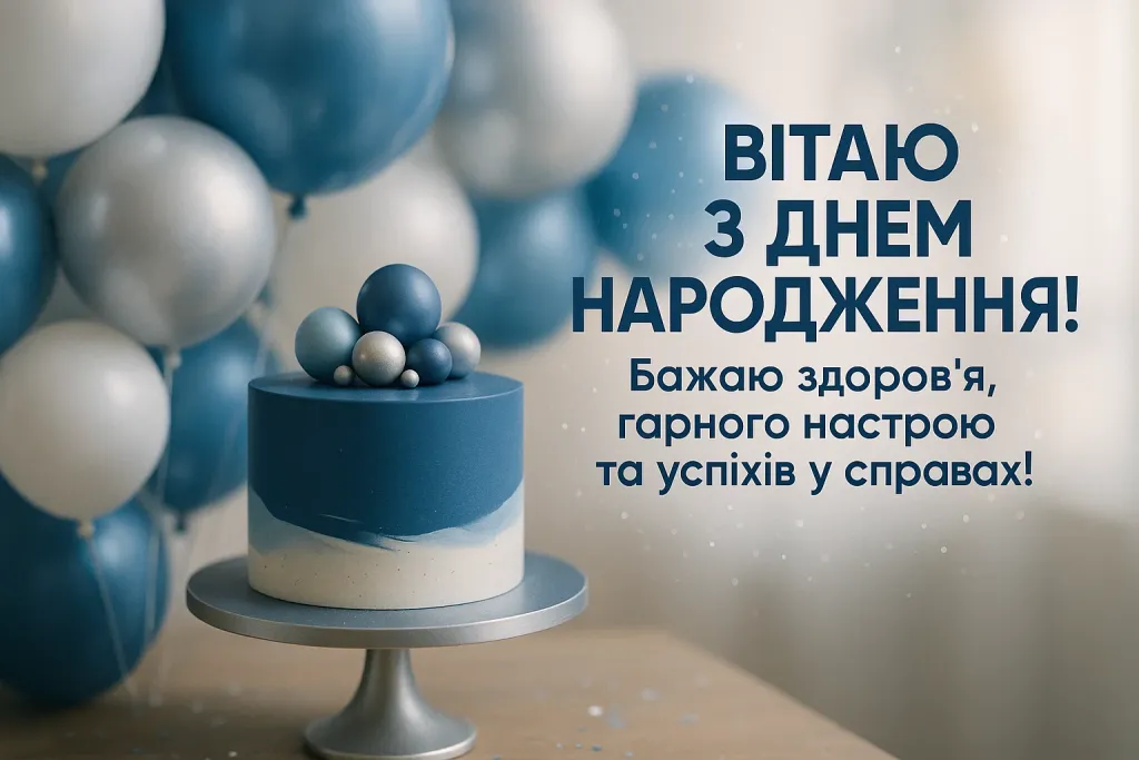 Привітання мужчині своїми словами