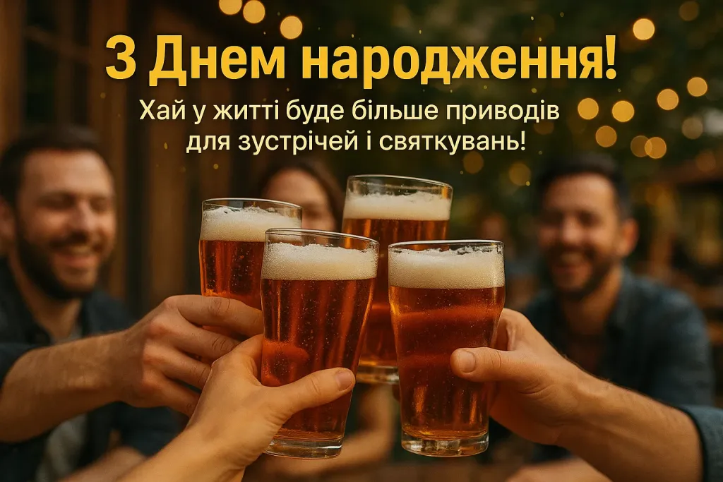 Привітання мужчині своїми словами