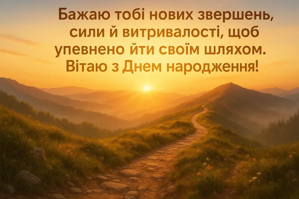 Привітання мужчині своїми словами