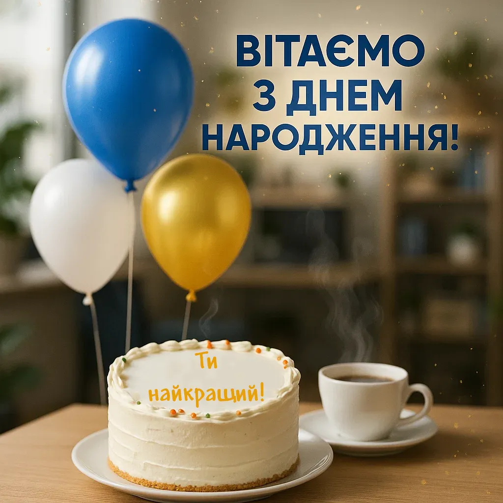 Привітання мужчині своїми словами