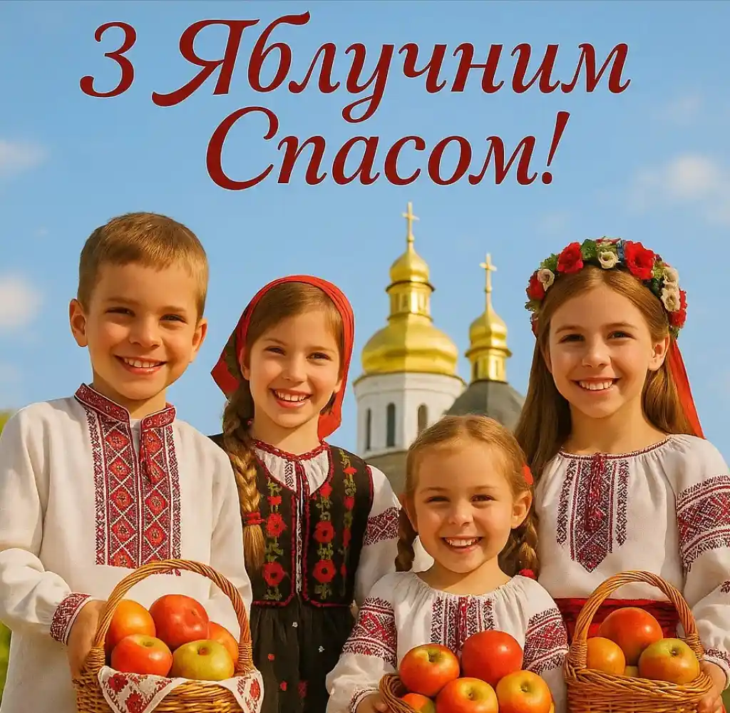 Привітання з яблучним спасом