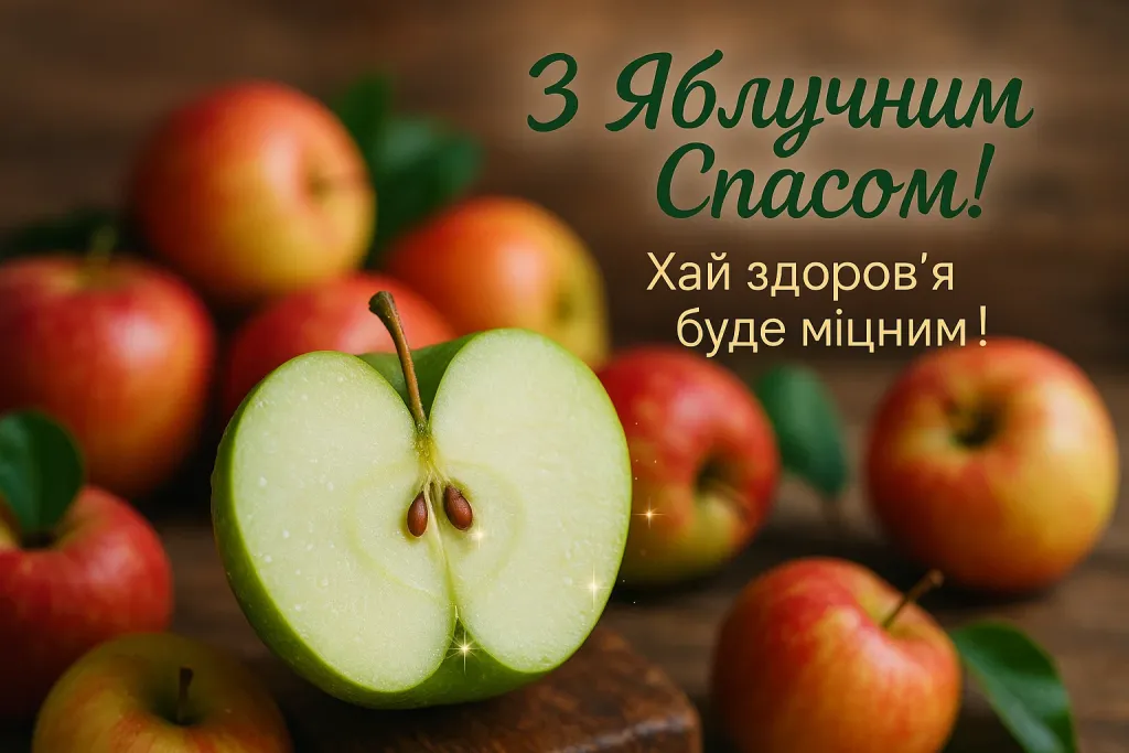 Привітання з яблучним спасом