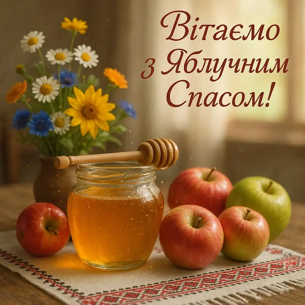 Привітання з яблучним спасом