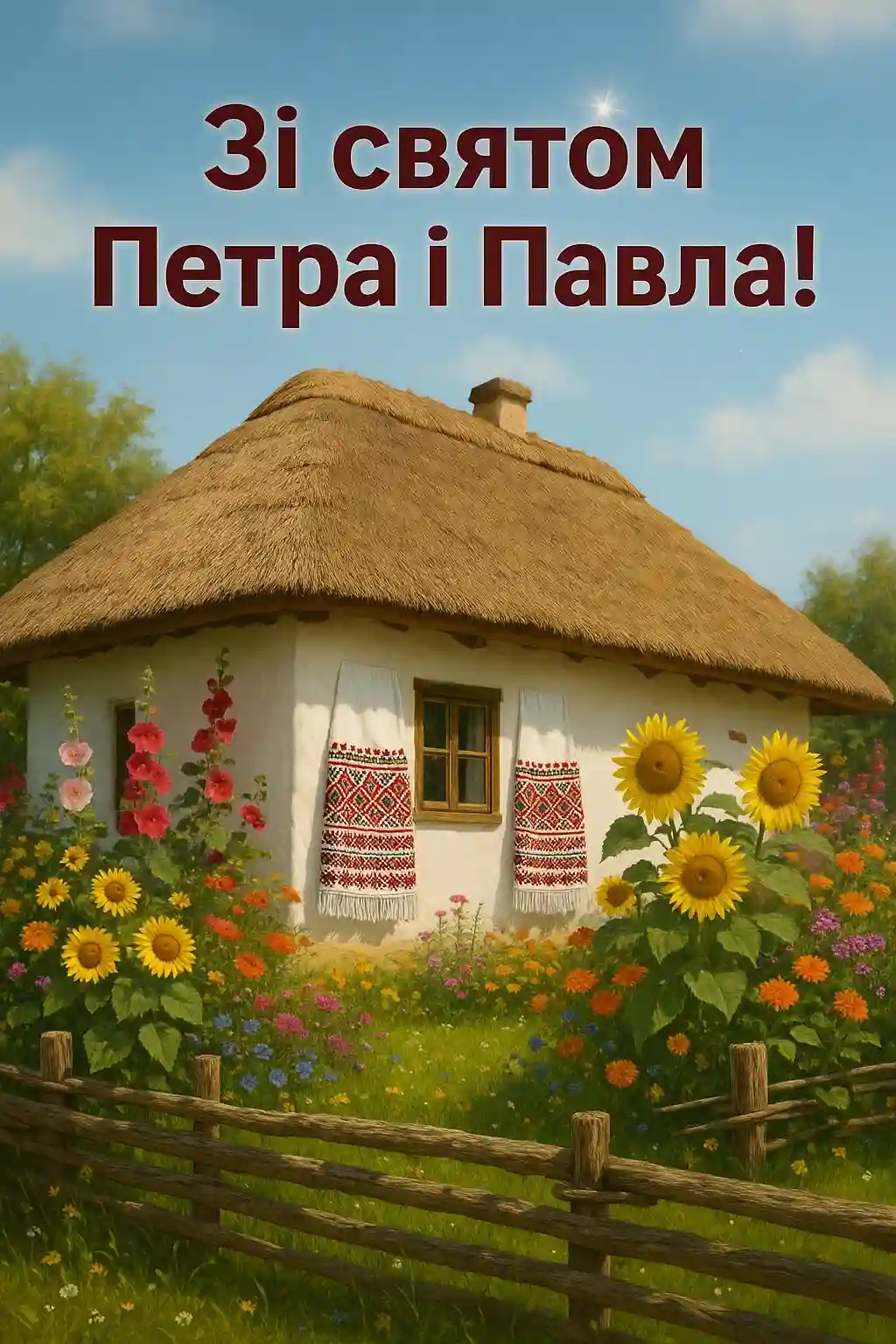 Привітання з Петра і Павла