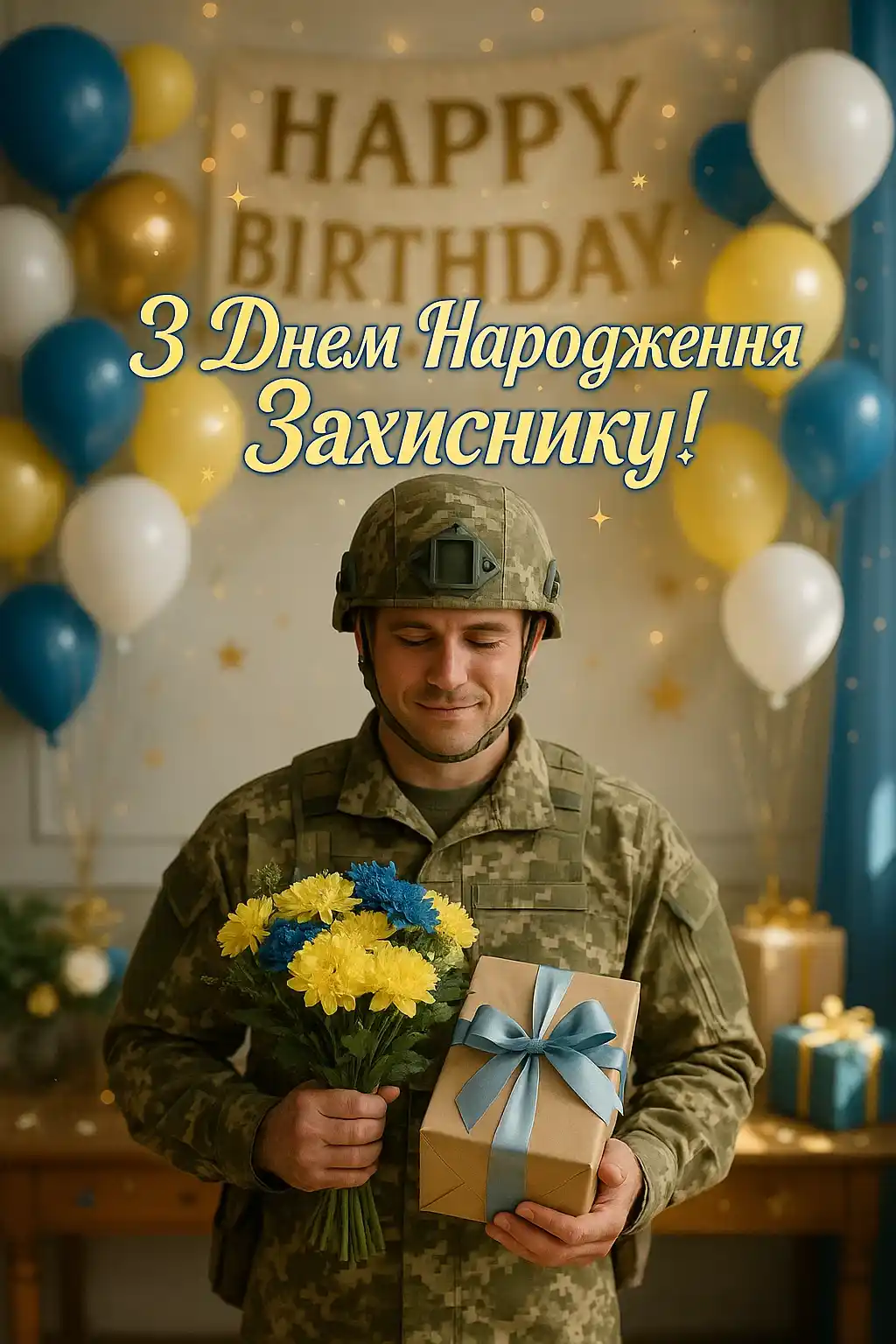 Привітання з днем народження воїну зсу