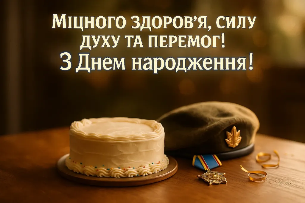 Привітання з днем народження воїну зсу