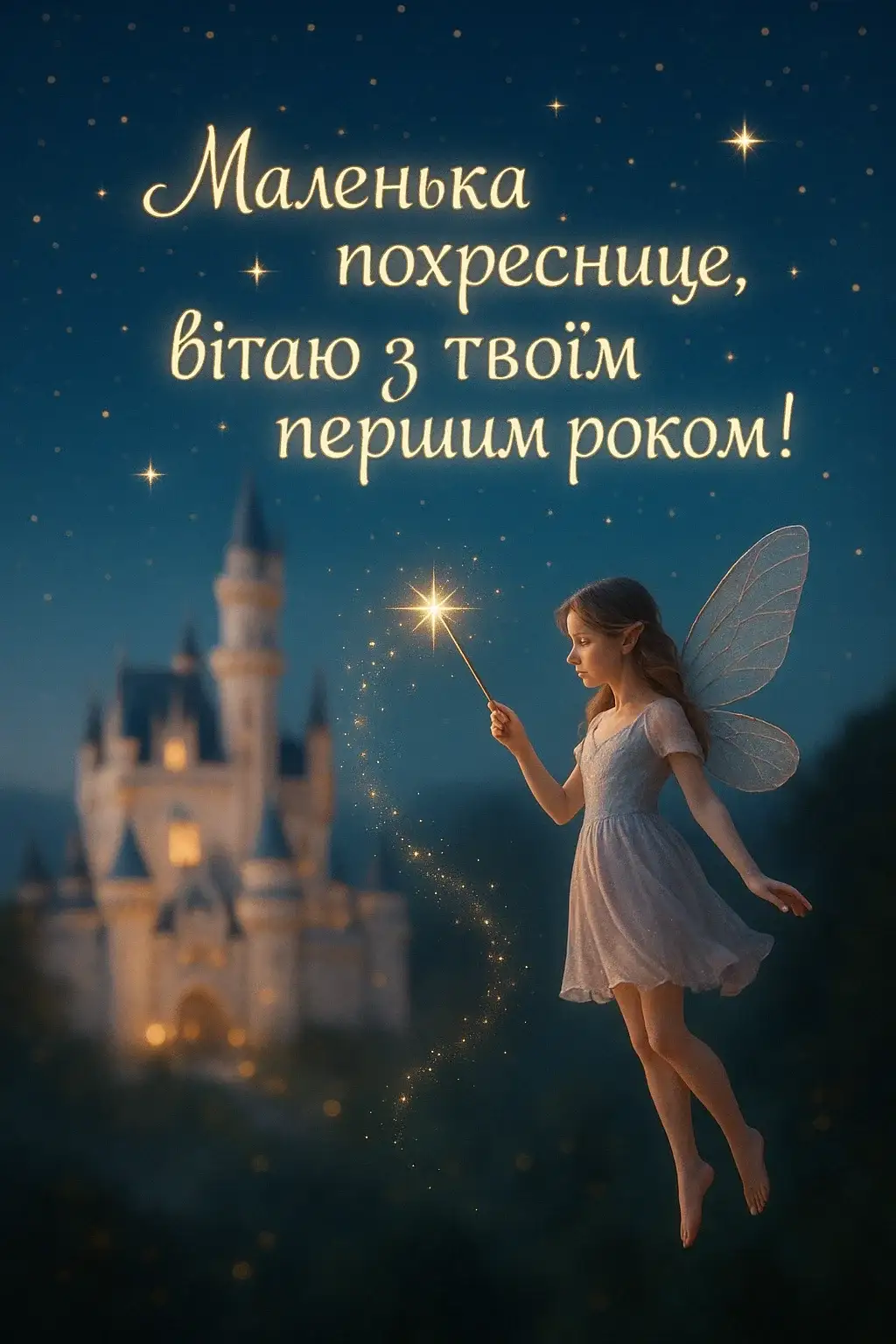 Привітання похресниці з днем народження 1 рік Привітання похресниці з днем народження 1 рік