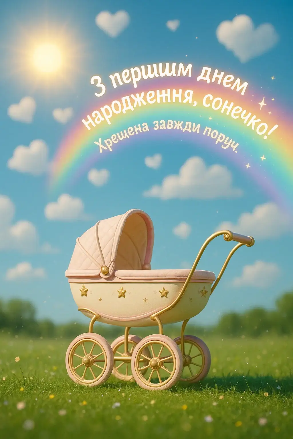 Привітання похресниці з днем народження 1 рік Привітання похресниці з днем народження 1 рік