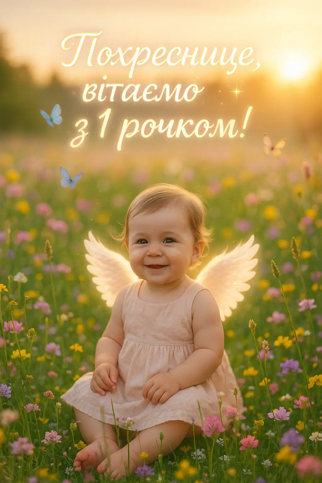 Привітання похресниці з днем народження 1 рік Привітання похресниці з днем народження 1 рік
