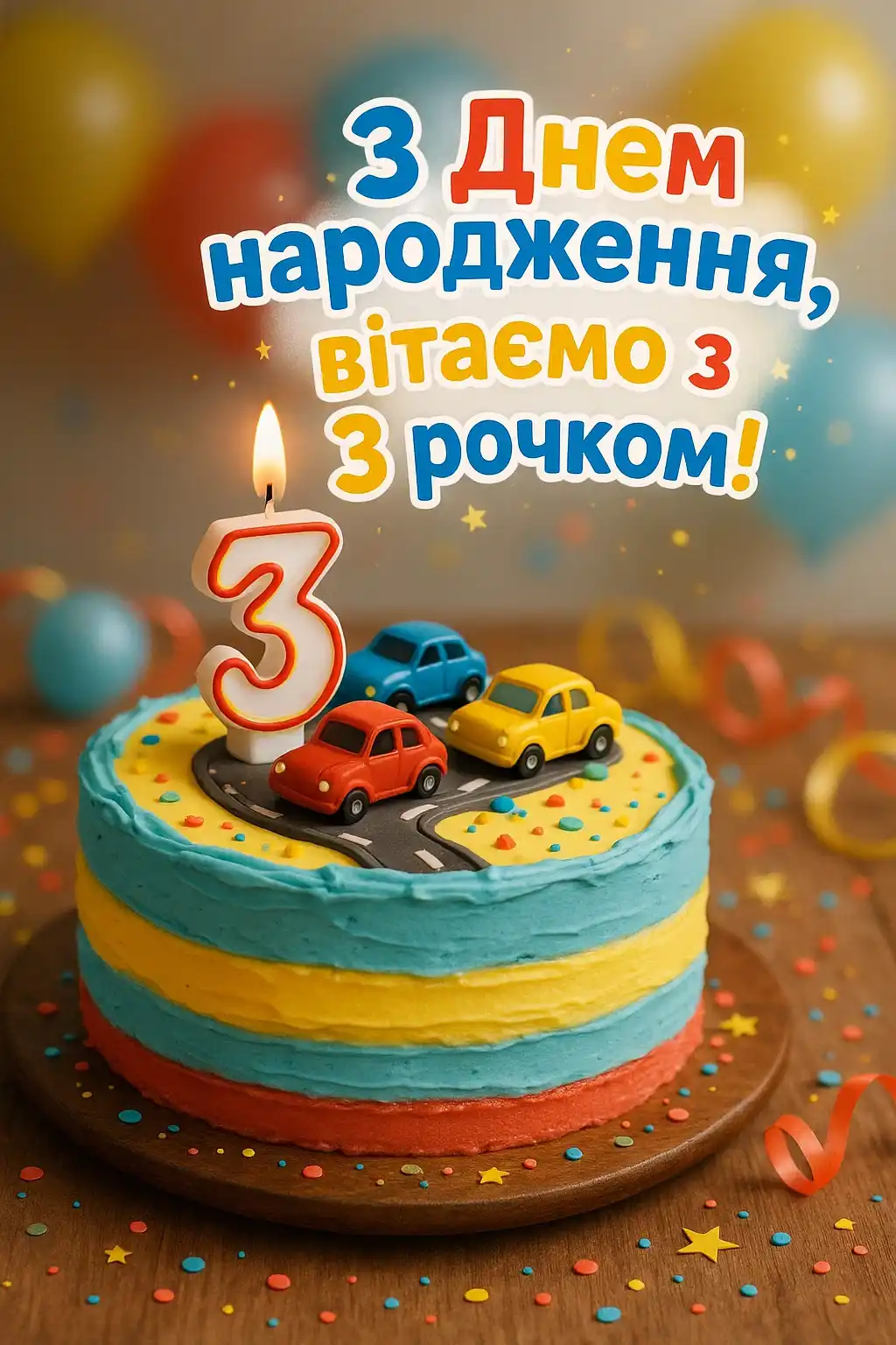Привітання з днем народження хлопчику 3 роки Привітання з днем народження хлопчику 3 роки