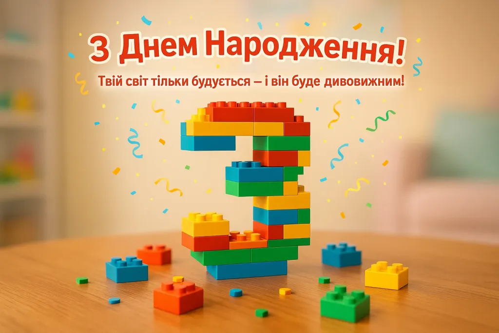 Привітання з днем народження хлопчику 3 роки Привітання з днем народження хлопчику 3 роки