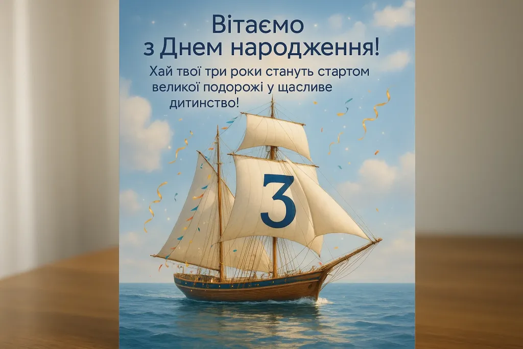 Привітання з днем народження хлопчику 3 роки Привітання з днем народження хлопчику 3 роки