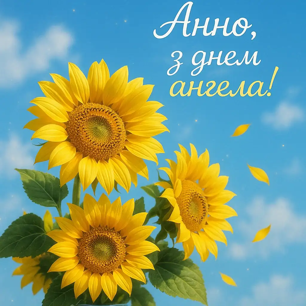 З днем ангела Анни привітання