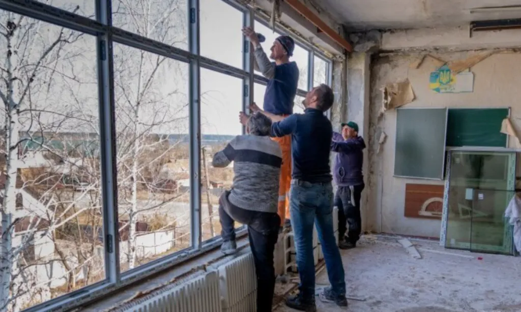 У Києві відновили більшість освітніх закладів, зруйнованих через удари рф
