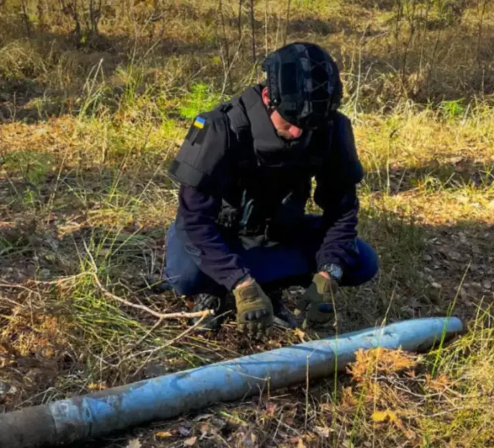 На Київщині знайшли міни та снаряд: рятувальники знешкодили небезпечні знахідки