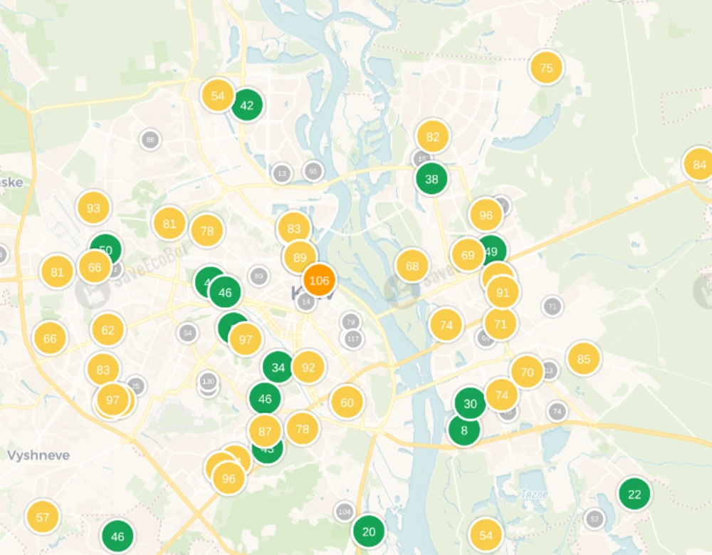 Смог накрив Київ: у столиці різко погіршилась якість повітря