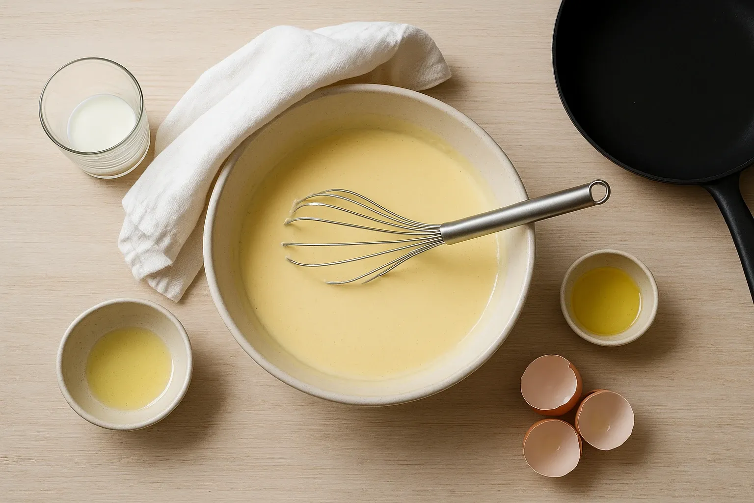 Млинці з кукурудзяної муки: рецепт корисного сніданку