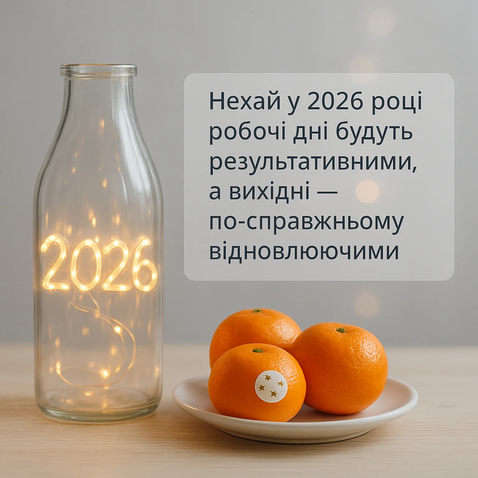 Привітання з новим роком 2026