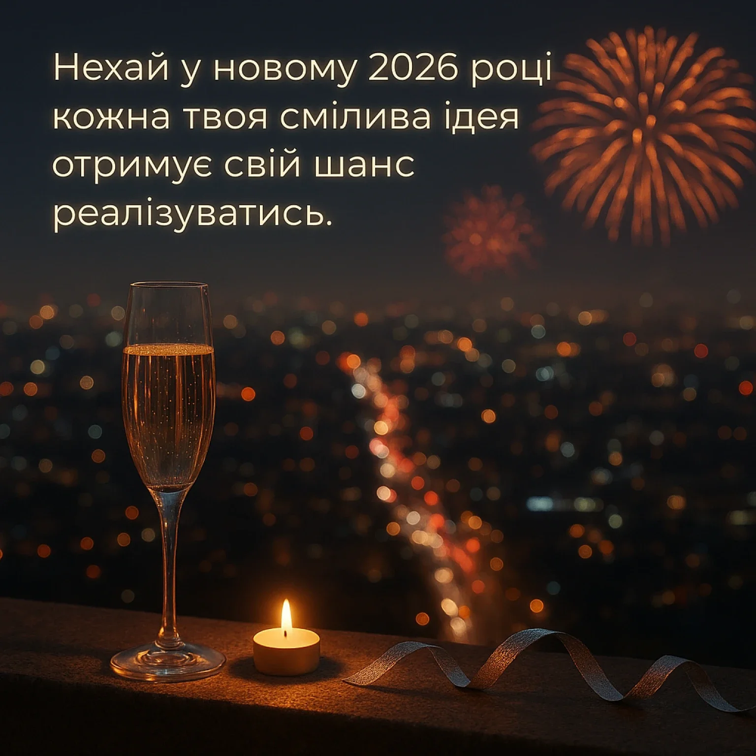 Привітання з новим роком 2026