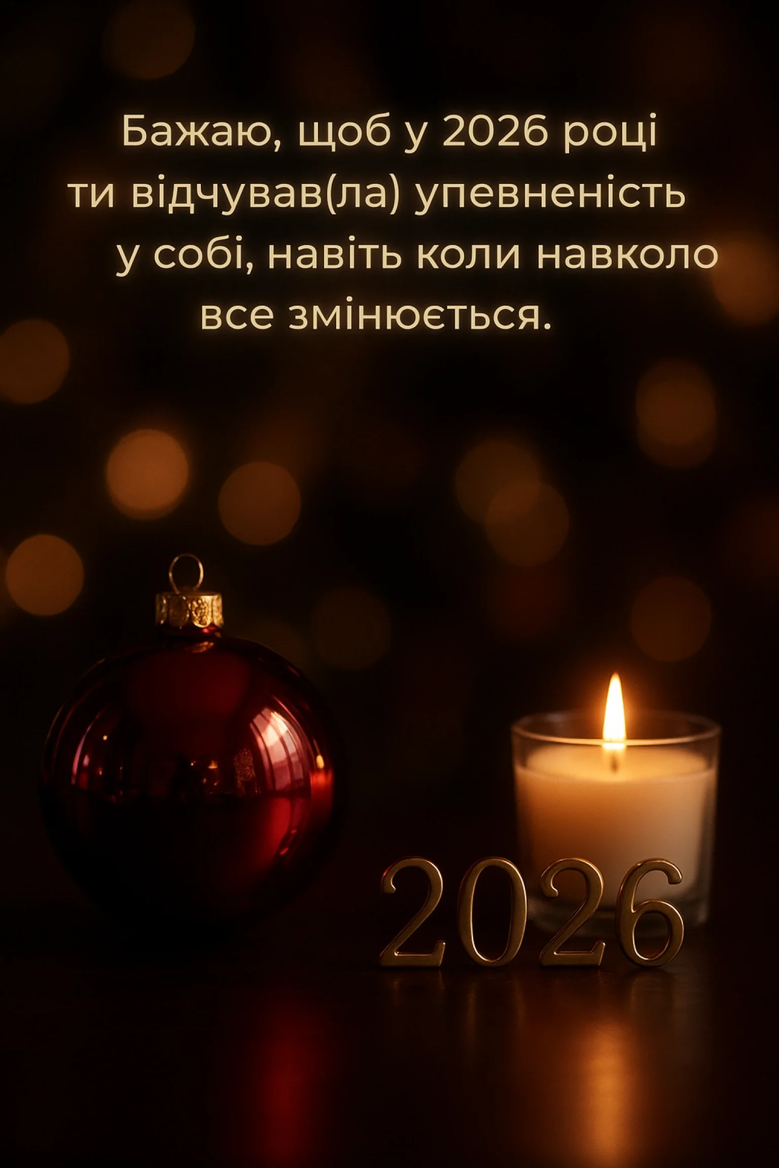 Привітання з новим роком 2026