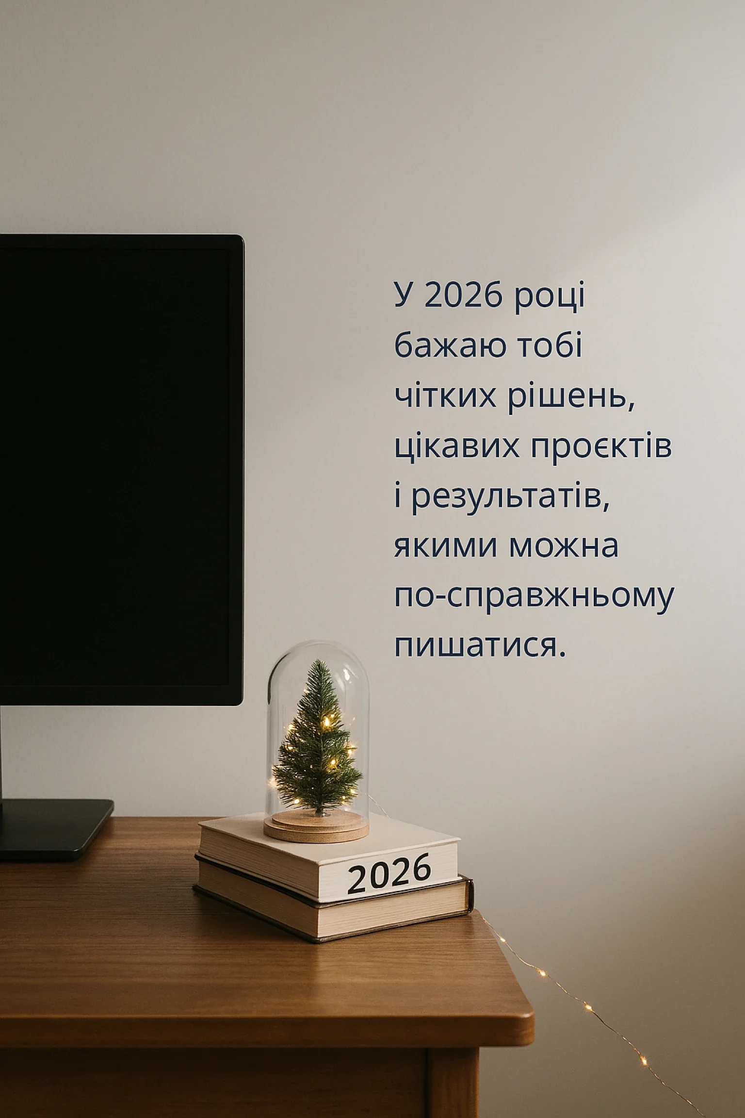 Привітання з новим роком 2026