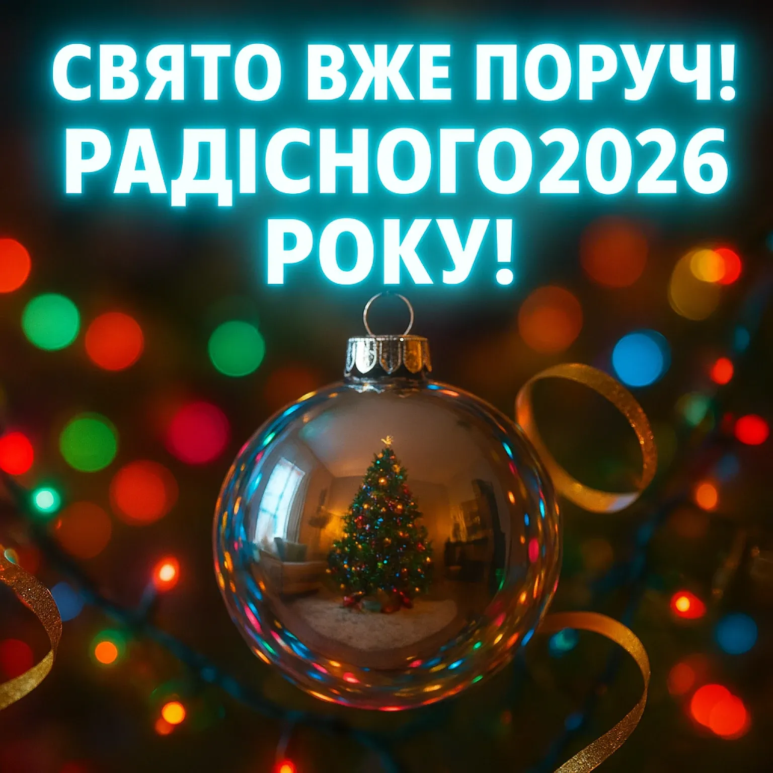 Привітання з прийдешнім новим роком 2026: для тих, хто чекає на диво