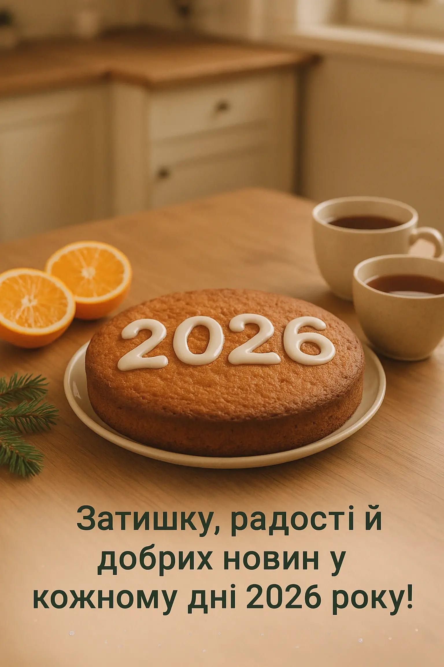 Привітання з прийдешнім новим роком 2026: для тих, хто чекає на диво
