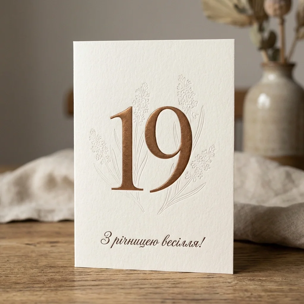 19 років весілля