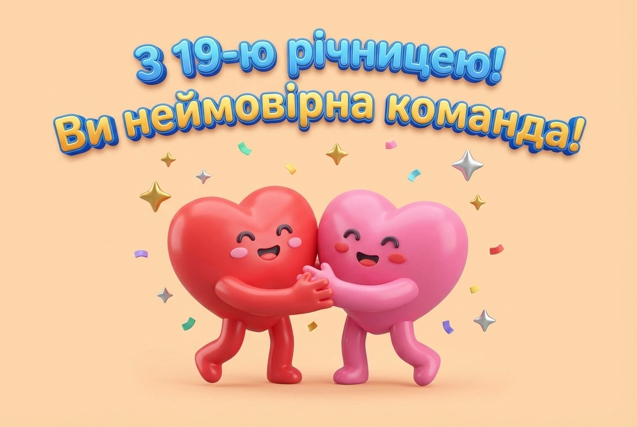 19 років весілля