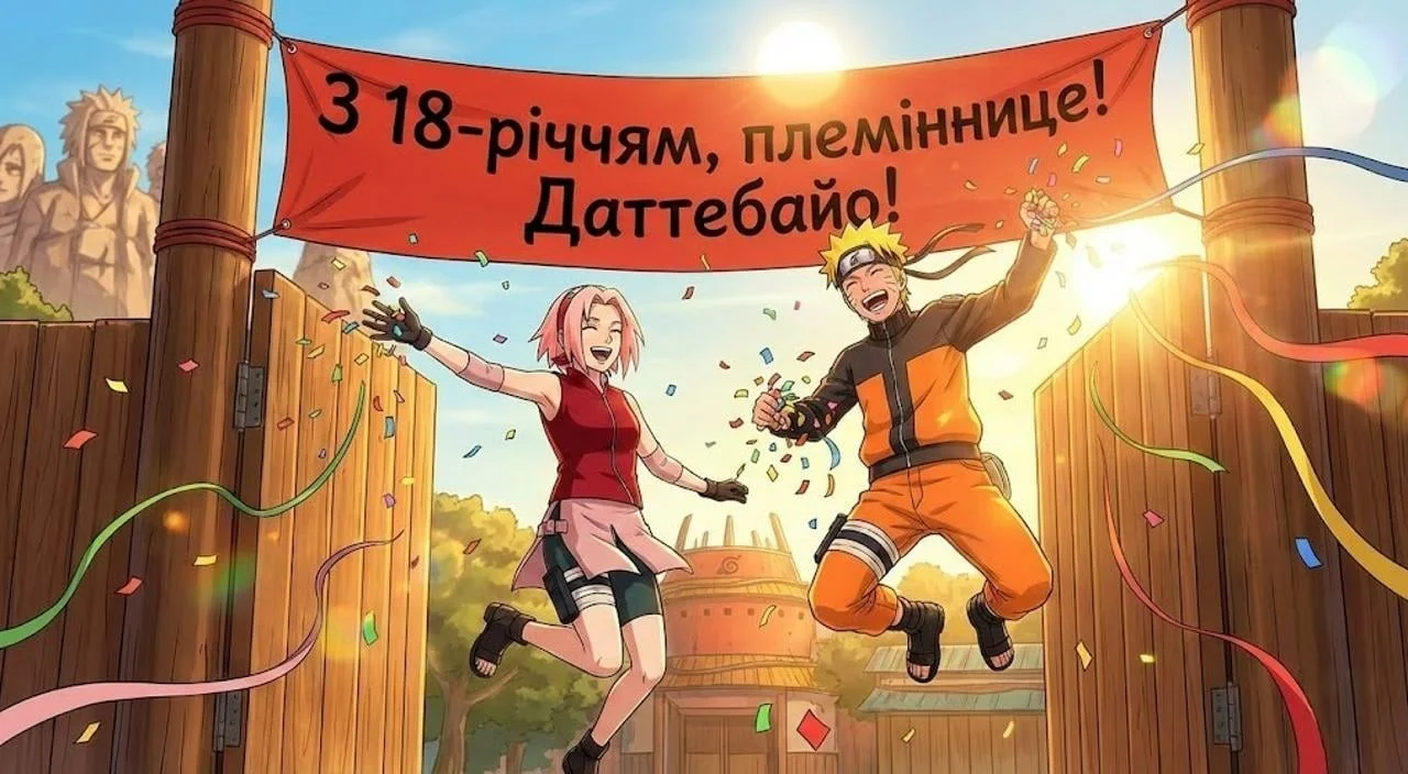 Найкращі привітання з днем народження племінниці на 18 років