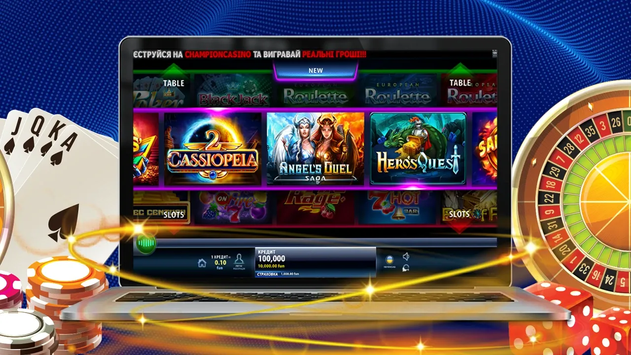 Які Ігрові Автомати та Ігри Доступні в ChampionCasino?