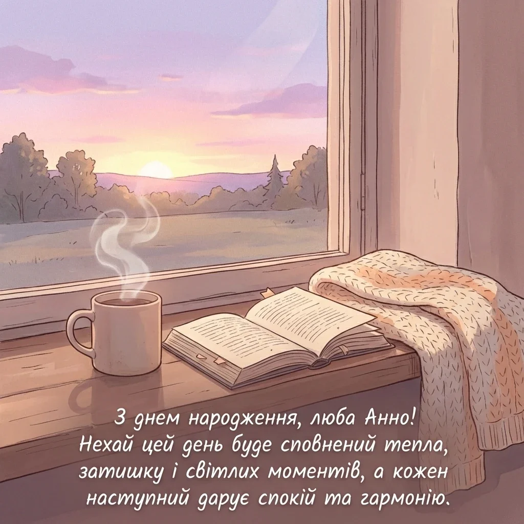 Анна з днем народження