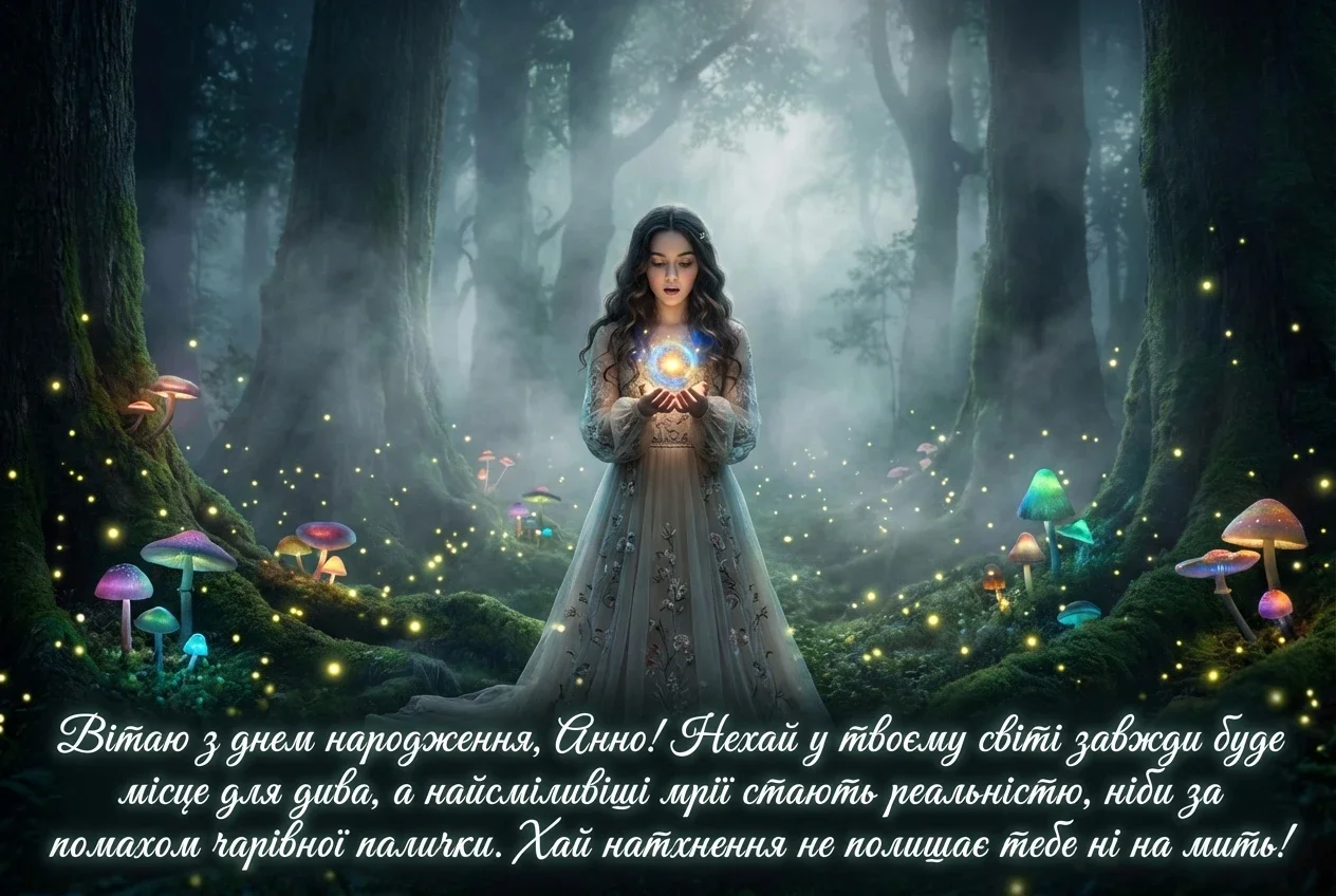 Анна з днем народження