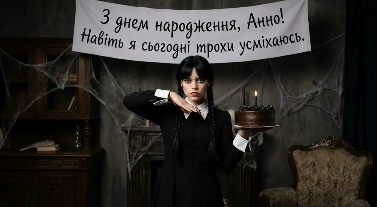 Привітання з днем народження для Анни