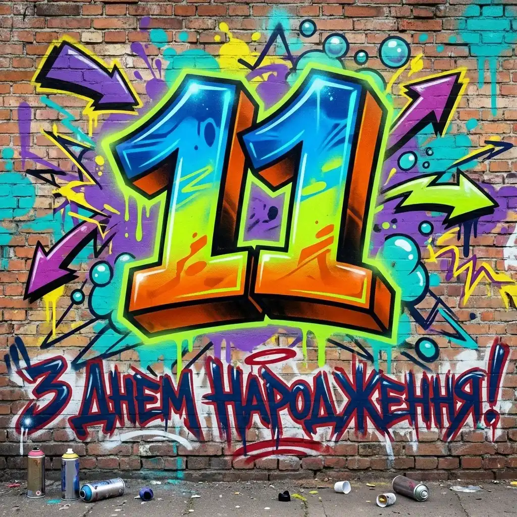 з днем народження хлопчику 11 років