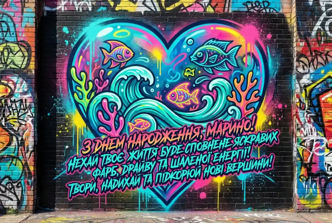 з днем народження марина картинки