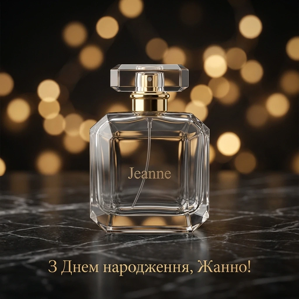 привітання з днем народження жанна