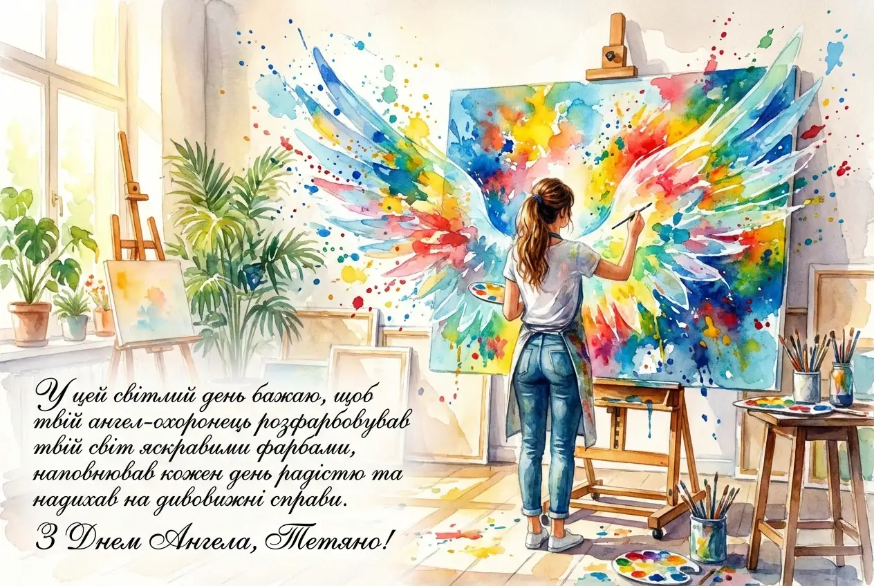 вітання з днем ангела тетяна