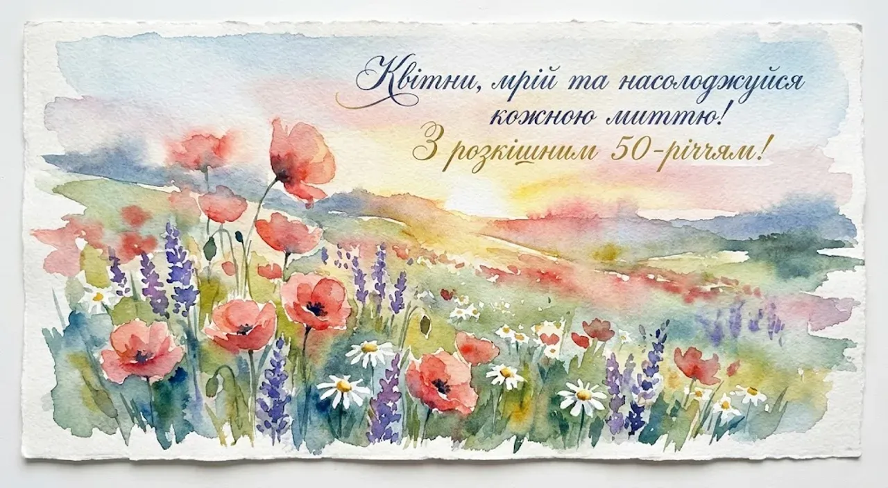 Привітання з ювілеєм на 60 років жінці своїми словами